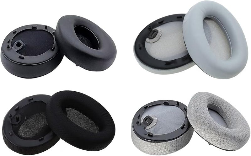 Replacement Ear Pads Cushion For Sony WH 1000XM4 Headphones Noise Cancelling Black - Image 5